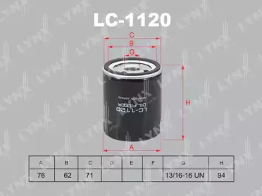 Масляный фильтр LYNXauto купить