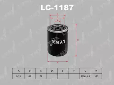 Масляный фильтр LYNXauto купить