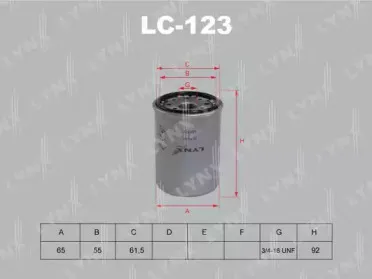 Масляный фильтр LYNXauto купить