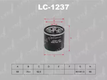 Масляный фильтр LYNXauto купить