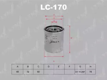 Масляный фильтр LYNXauto купить