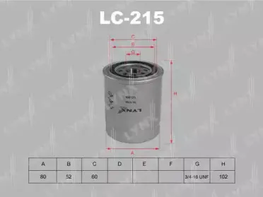 Масляный фильтр LYNXauto купить