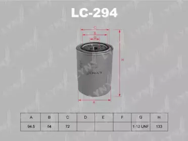 Масляный фильтр LYNXauto купить