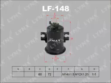 Топливный фильтр LYNXauto купить