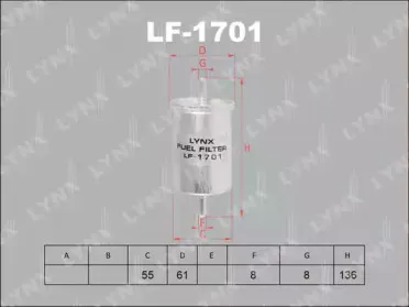 Топливный фильтр LYNXauto купить