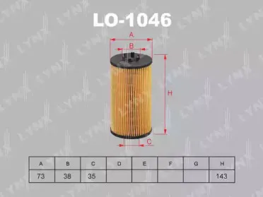 Масляный фильтр LYNXauto купить