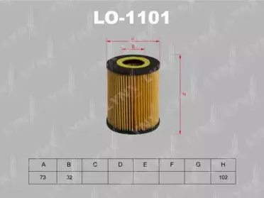 Масляный фильтр LYNXauto купить