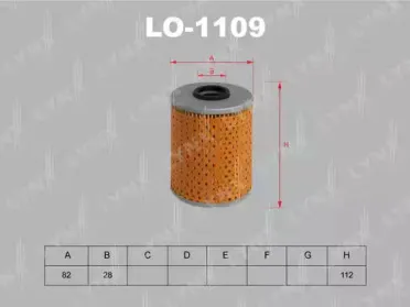 Масляный фильтр LYNXauto купить