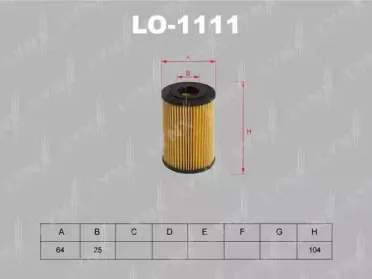 Масляный фильтр LYNXauto купить
