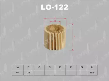Масляный фильтр LYNXauto купить