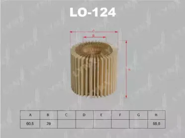 Масляный фильтр LYNXauto купить