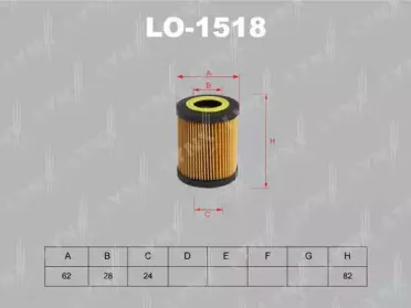 Масляный фильтр LYNXauto купить