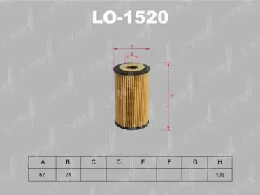 Масляный фильтр LYNXauto купить