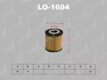 Масляный фильтр LYNXauto купить