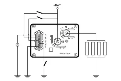 Блок управления, время накаливания NAGARES купить