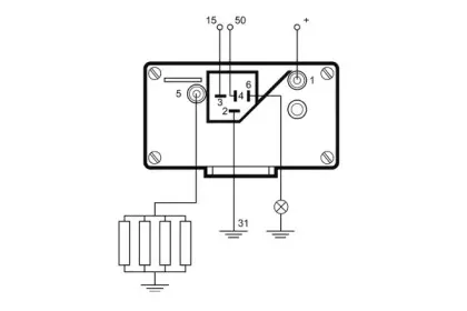 Блок управления, время накаливания NAGARES купить