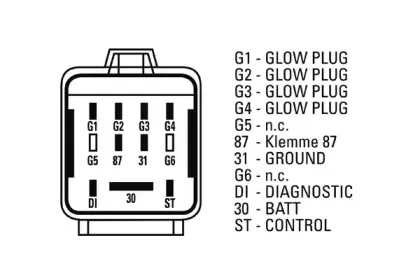 Блок управления, время накаливания NAGARES купить