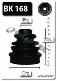 Комплект пылника, приводной вал SHAFTEC купить