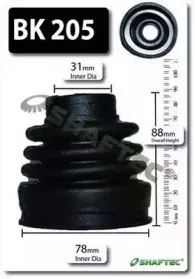Комплект пылника, приводной вал SHAFTEC купить