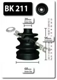 Комплект пылника, приводной вал SHAFTEC купить