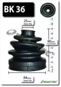 Комплект пылника, приводной вал SHAFTEC купить