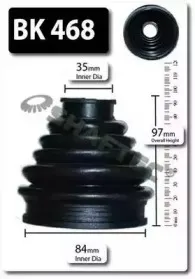 Комплект пылника, приводной вал SHAFTEC купить