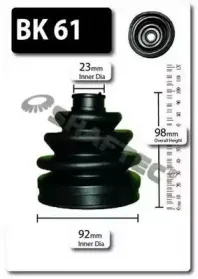 Комплект пылника, приводной вал SHAFTEC купить