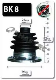 Комплект пылника, приводной вал SHAFTEC купить