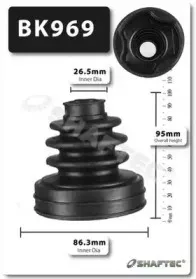 Комплект пылника, приводной вал SHAFTEC купить