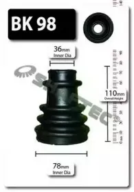 Комплект пылника, приводной вал SHAFTEC купить