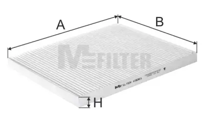 Фильтр, воздух во внутренном пространстве MFILTER купить