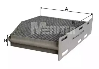 Фильтр, воздух во внутренном пространстве MFILTER купить