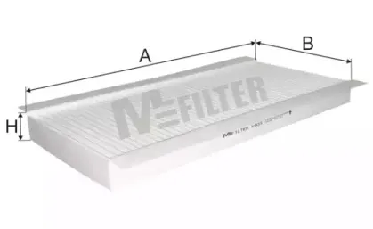 Фильтр, воздух во внутренном пространстве MFILTER купить