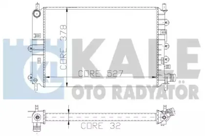 Радиатор, охлаждение двигателя KALE OTO RADYATГ–R купить