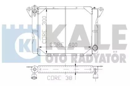 Радиатор, охлаждение двигателя KALE OTO RADYATГ–R купить