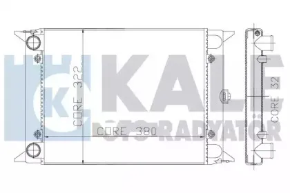 Радиатор, охлаждение двигателя KALE OTO RADYATГ–R купить