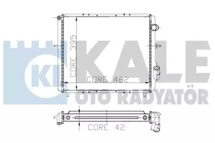 Радиатор, охлаждение двигателя KALE OTO RADYATГ–R купить