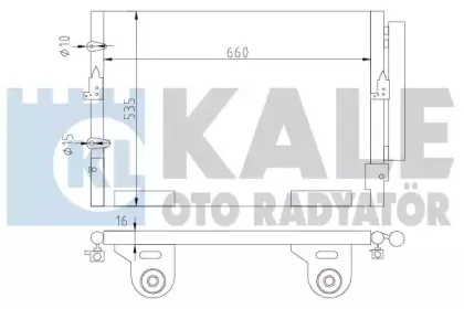 Конденсатор, кондиционер KALE OTO RADYATГ–R купить