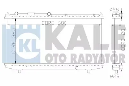 Радиатор, охлаждение двигателя KALE OTO RADYATГ–R купить