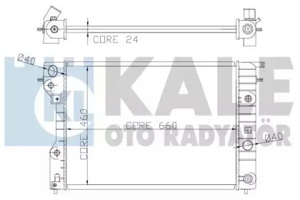 Радиатор, охлаждение двигателя KALE OTO RADYATГ–R купить