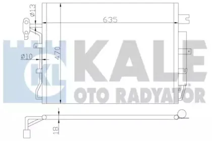 Конденсатор, кондиционер KALE OTO RADYATГ–R купить
