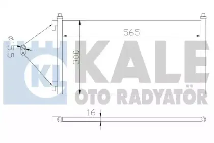 Конденсатор, кондиционер KALE OTO RADYATГ–R купить