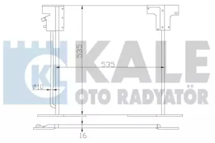 Конденсатор, кондиционер KALE OTO RADYATГ–R купить