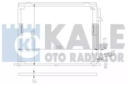 Конденсатор, кондиционер KALE OTO RADYATГ–R купить