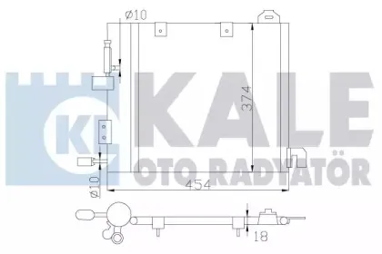 Конденсатор, кондиционер KALE OTO RADYATГ–R купить