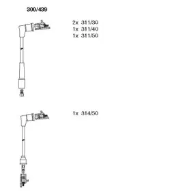 Комплект проводов зажигания BREMI купить