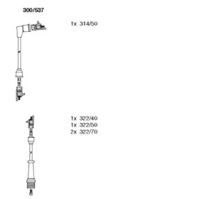 Комплект проводов зажигания BREMI купить