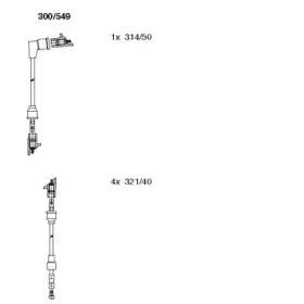 Комплект проводов зажигания BREMI купить