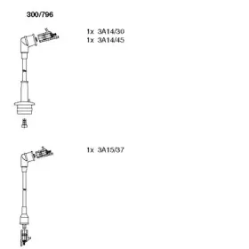 Комплект проводов зажигания BREMI купить