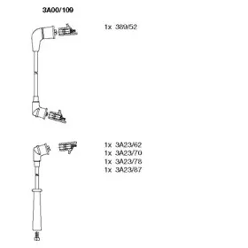 Комплект проводов зажигания BREMI купить